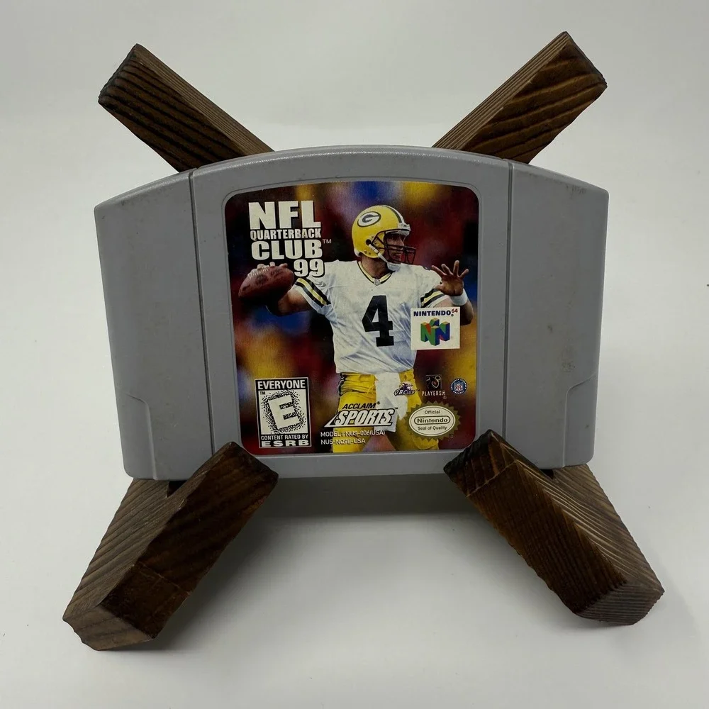 NFL Quarterback Club 99 Nintendo 64‎ N64 Video Game Cartridge Football